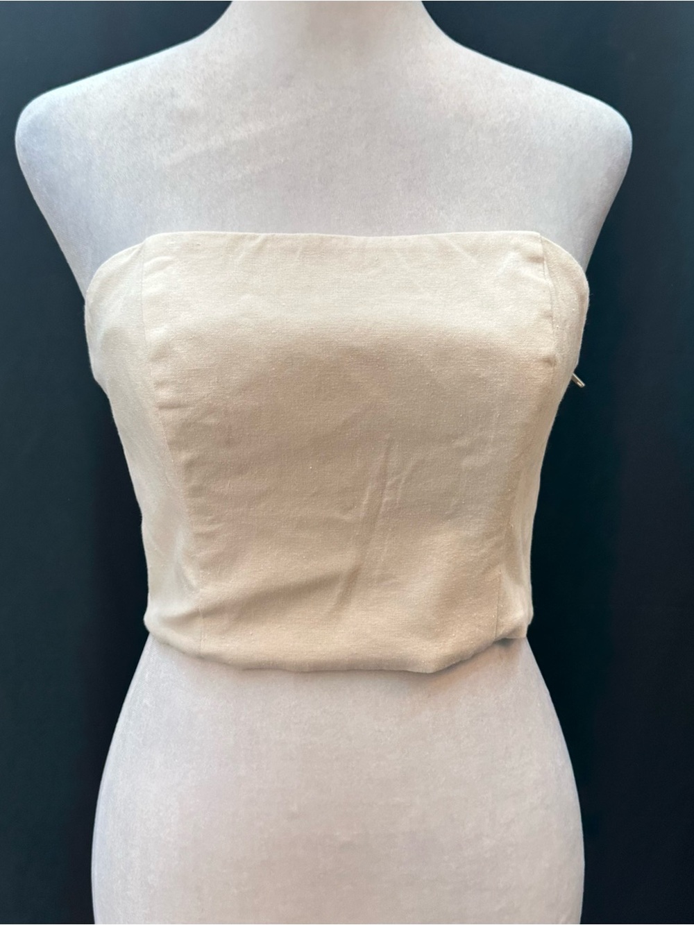 Hutch by Anthropologie Cream Strapless Tube Top 2